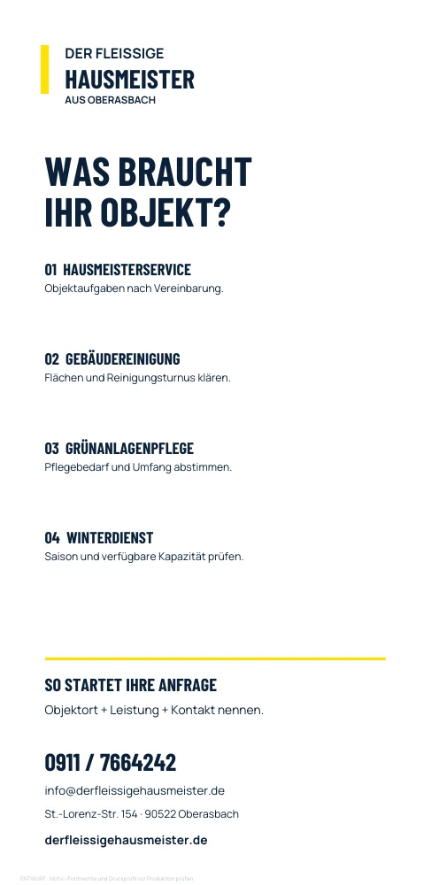 DIN-lang: Rückseite